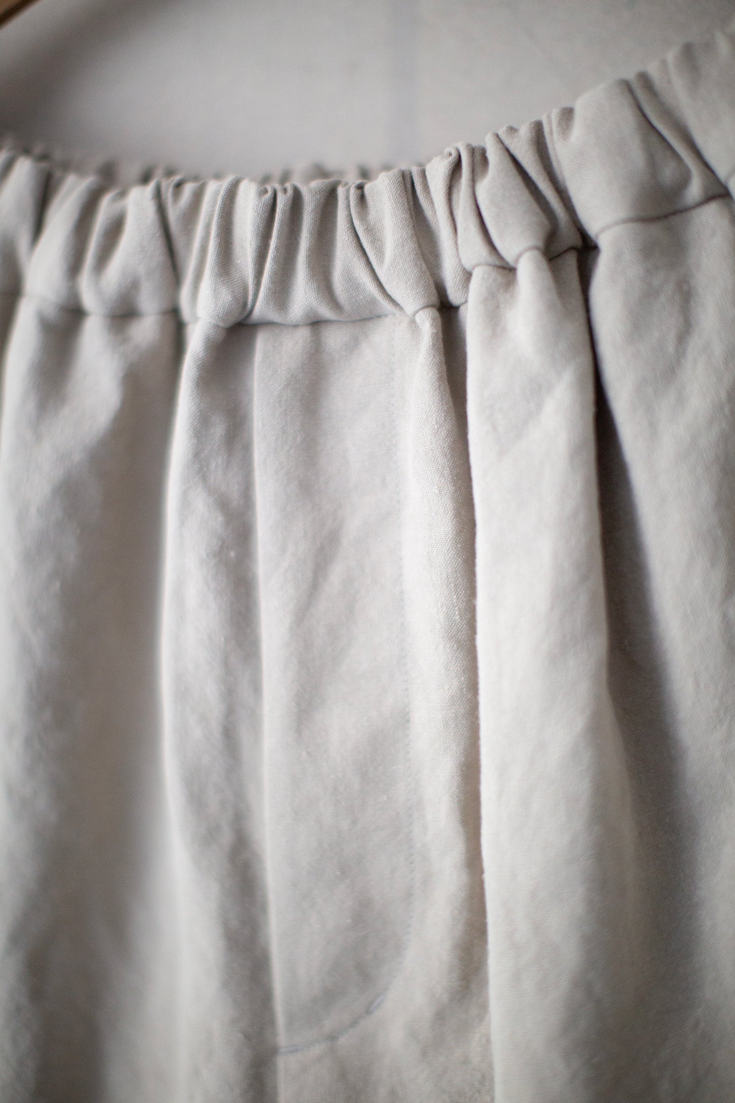 Beige Wide Easy Pants