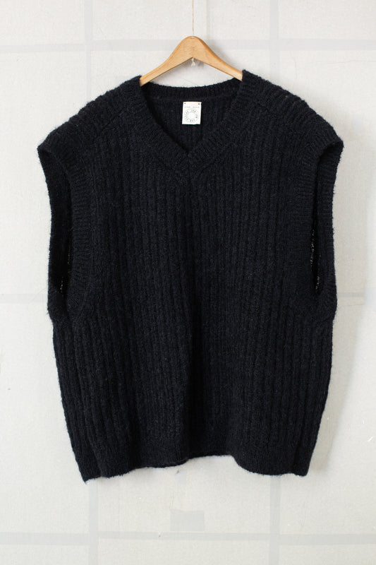 KNIT#72 - GOAT MOHAIR BLACK