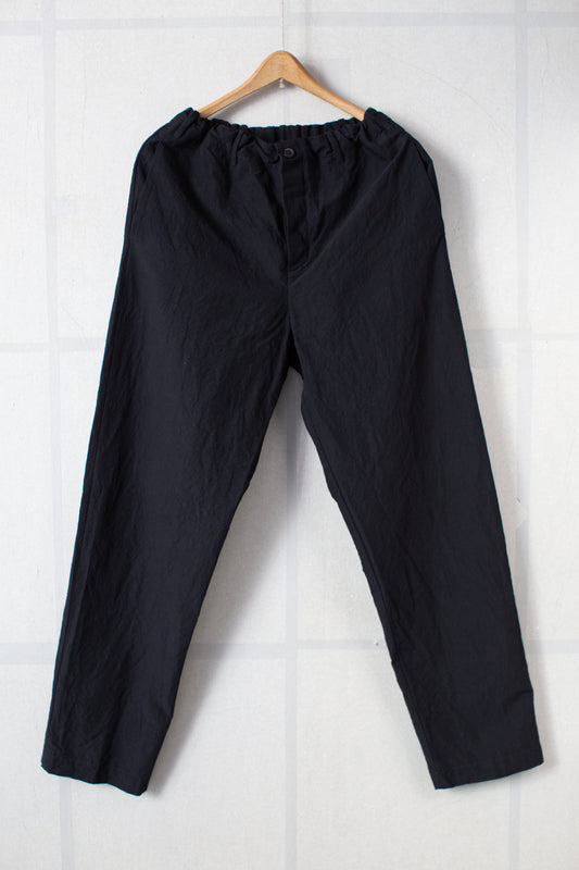 Black slim pullon pants