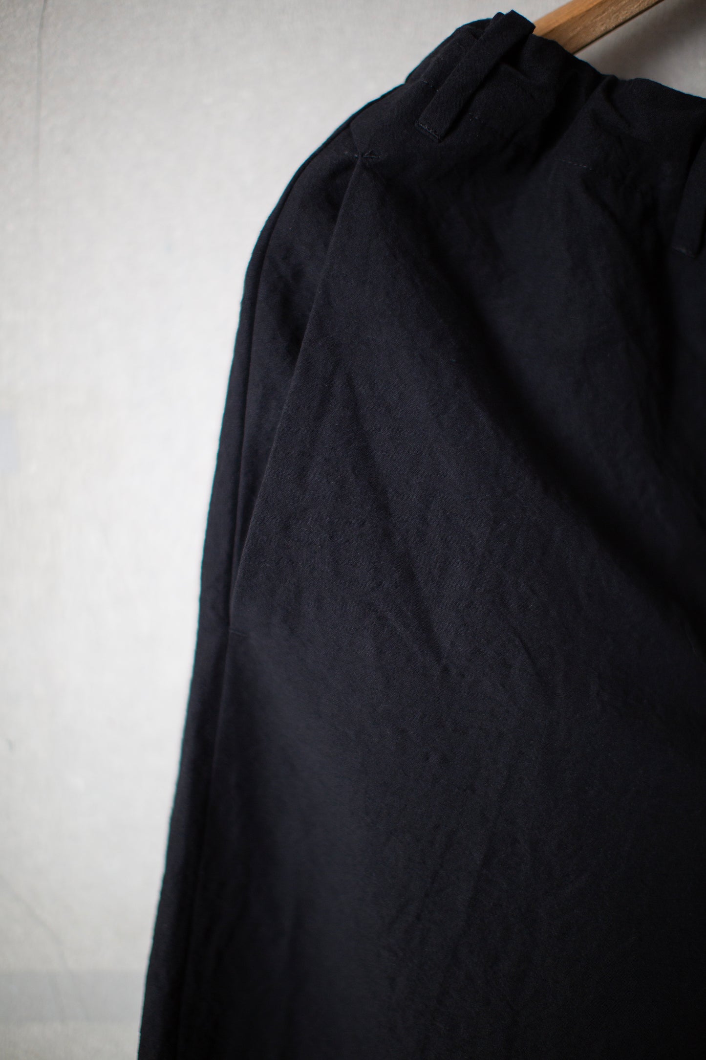 Black slim pullon pants