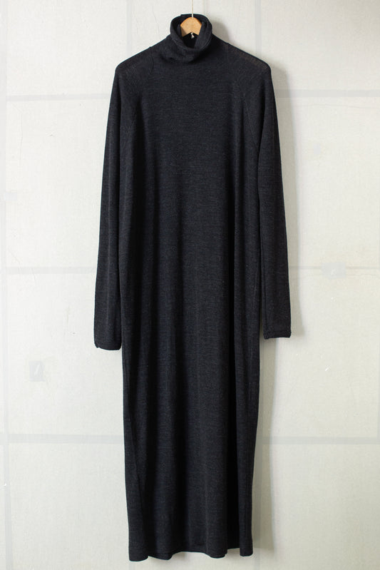 TEE#90 - WOOL 2/2 RIB ANTHRACITE