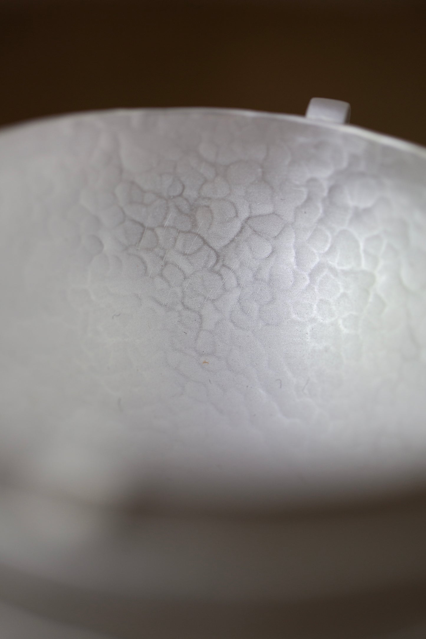 Sterling silver coated earcup by Mayumi Utsunomiya