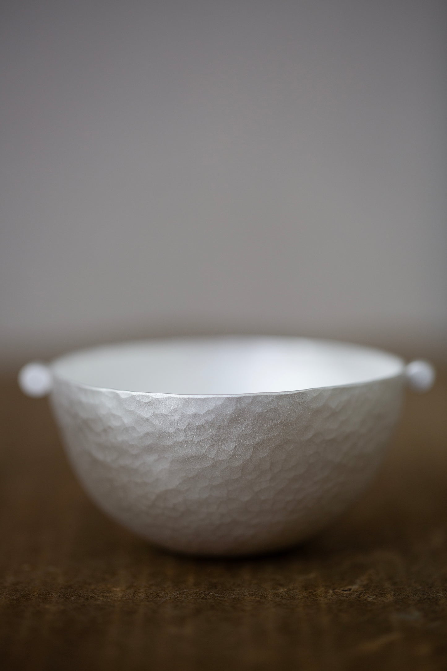 Sterling silver coated earcup by Mayumi Utsunomiya