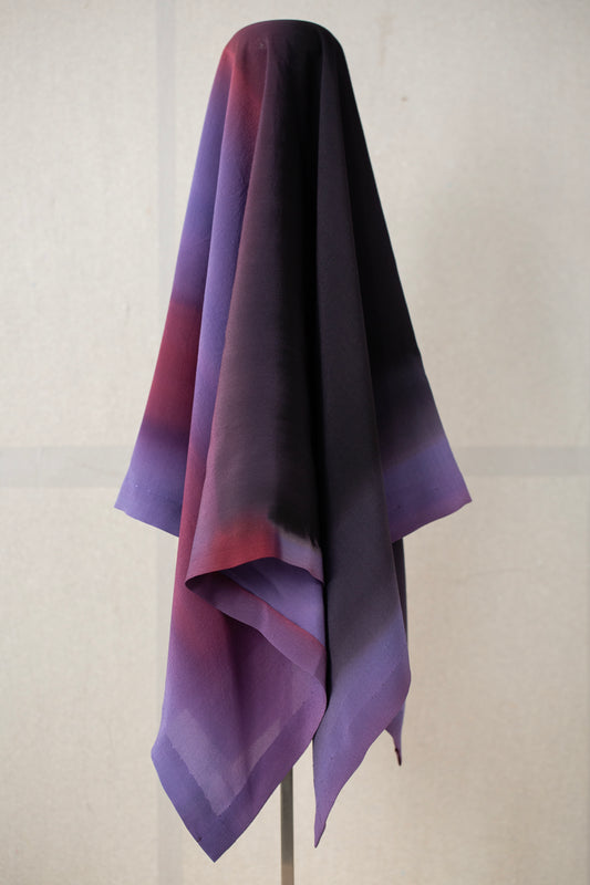 LAVENDER CARRé (L) Hand Dyed Scarf - SERIE NR. 038