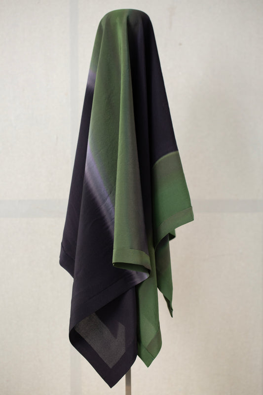FOREST CARRé (L) Hand Dyed Scarf - SERIE NR. 040
