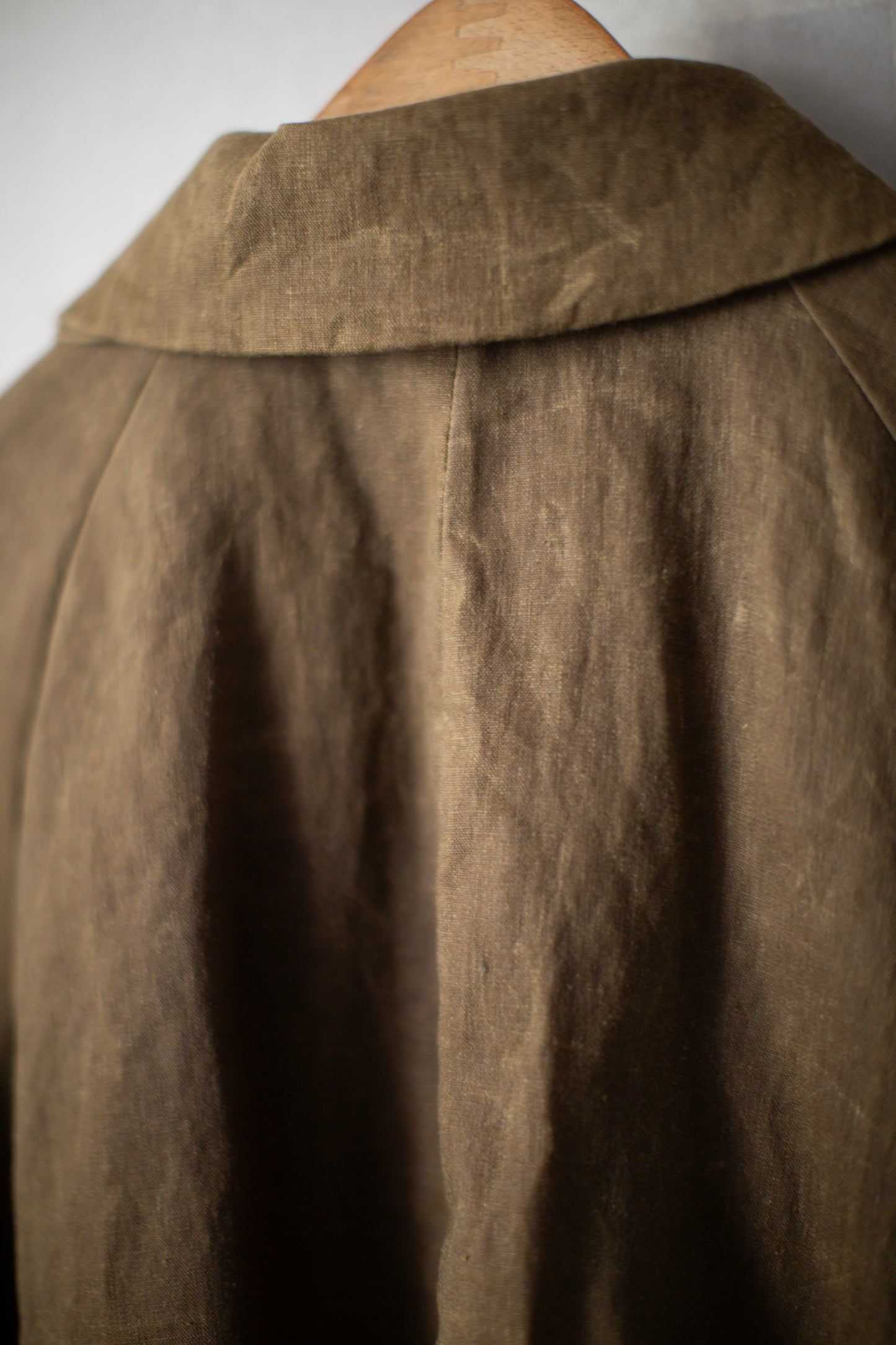 Beige Oil Paraffin Stalker Jacket