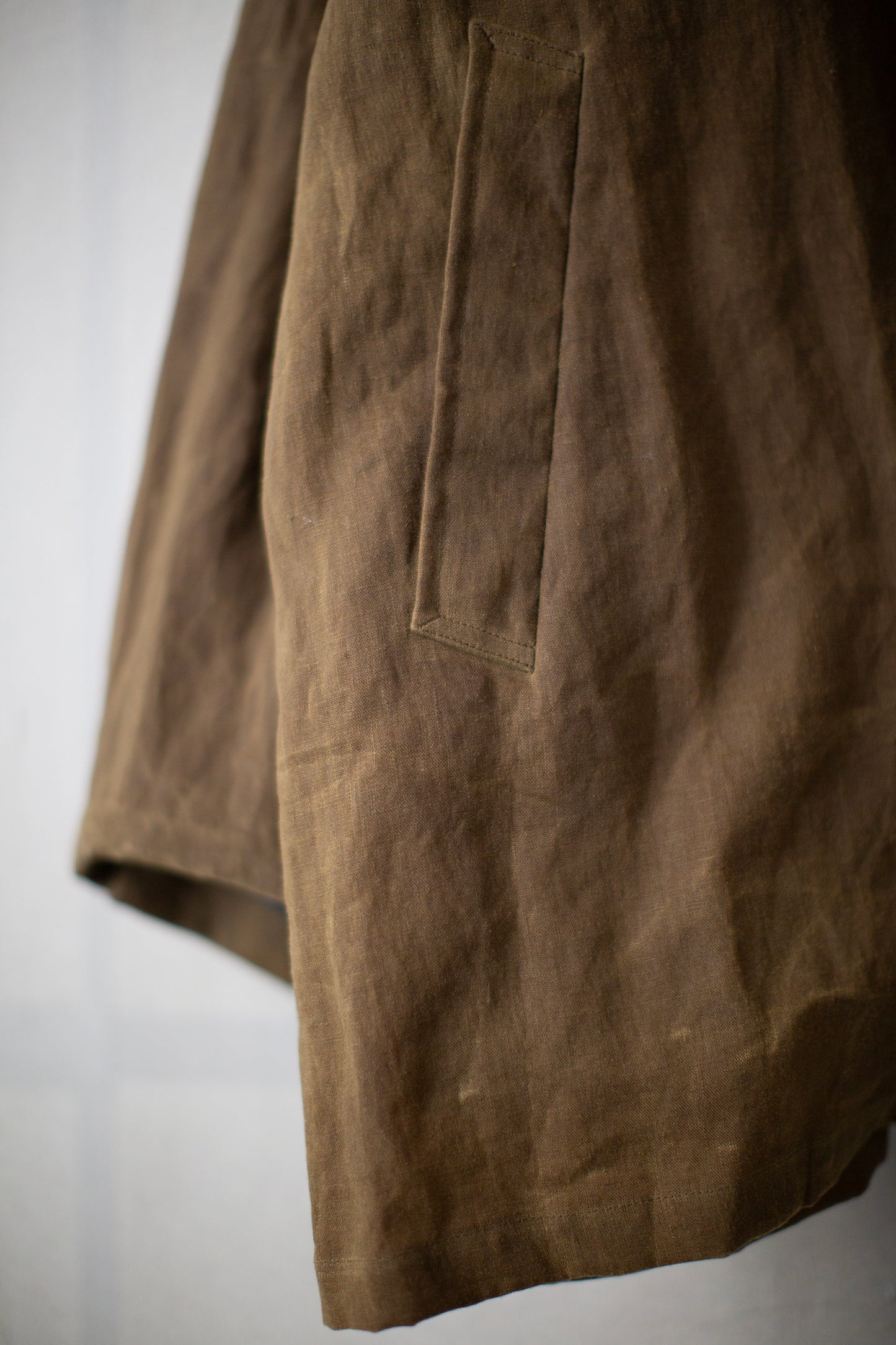Beige Oil Paraffin Stalker Jacket