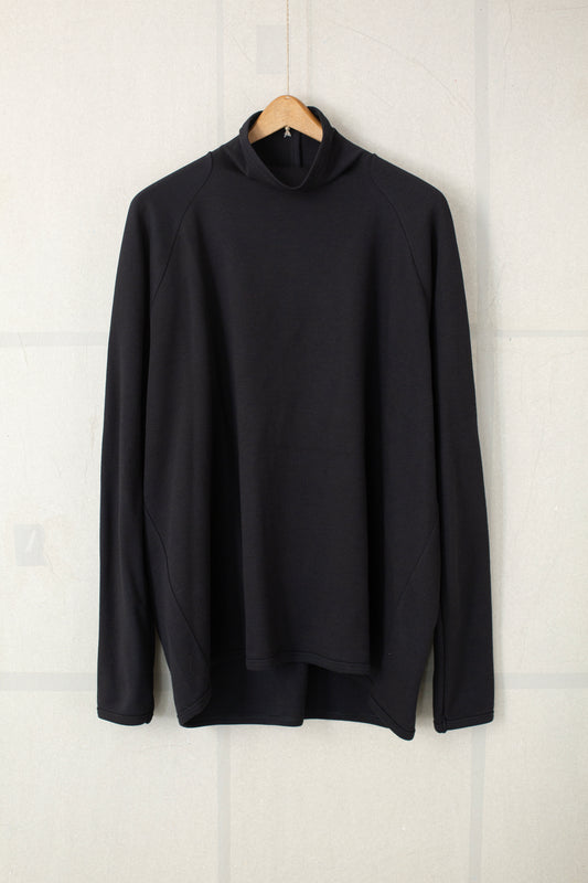 TEE#85 - COTTON SILK SQUBA BLACK