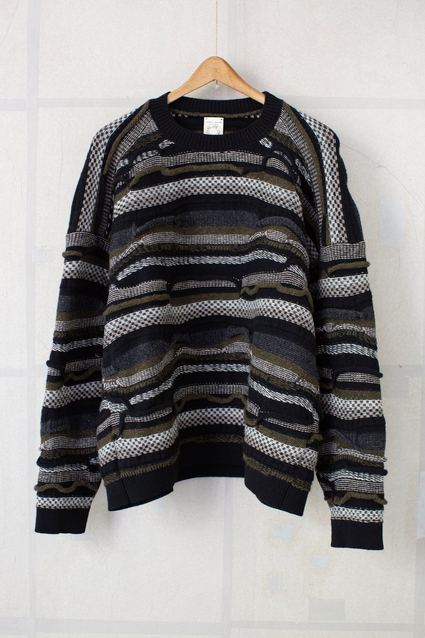 KNIT#80 - DARK VARIATION SUPER FINE WOOL