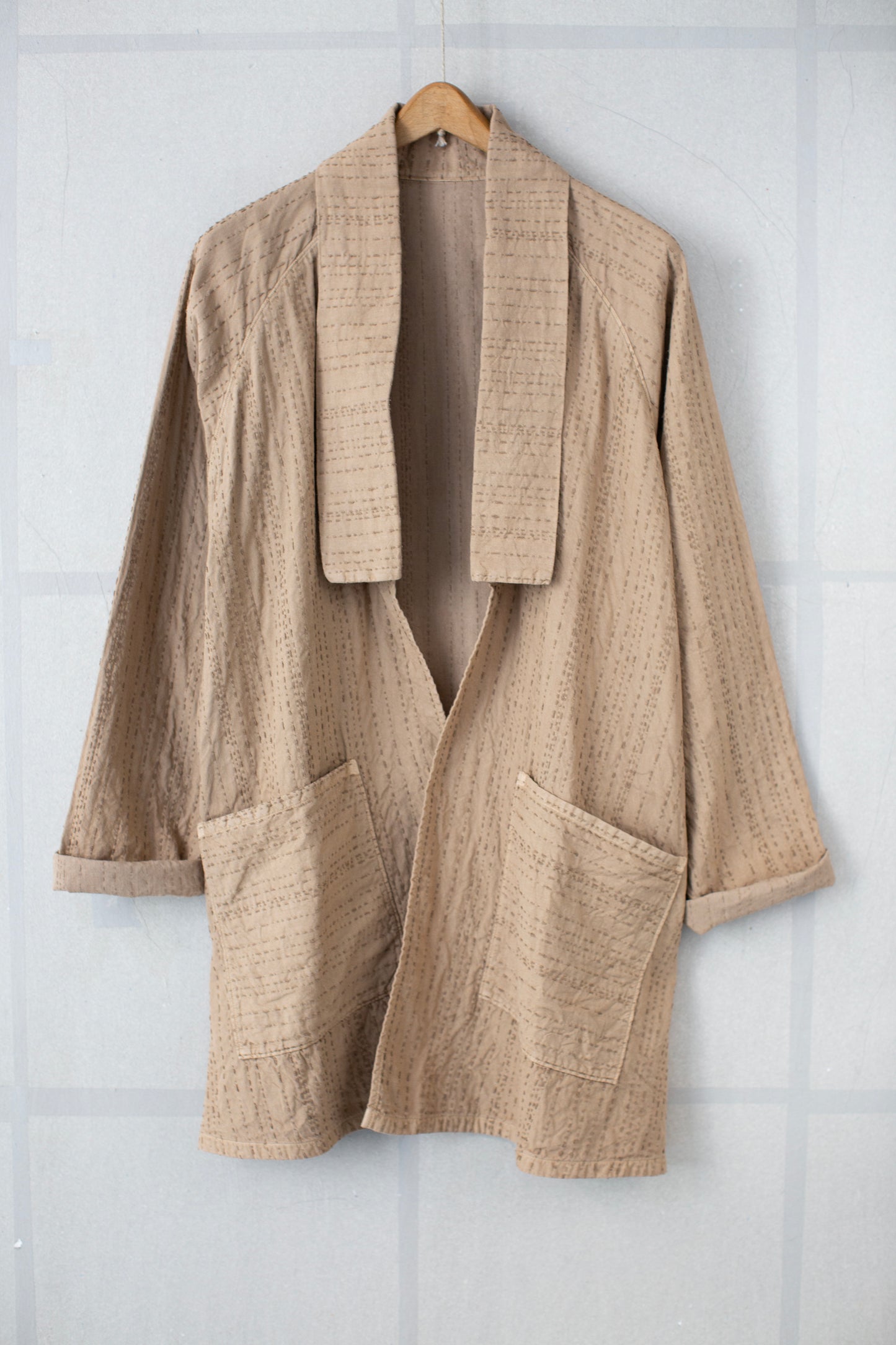 Walnut Sashiko-ori Haori