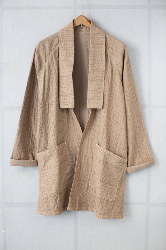 Walnut Sashiko-ori Haori