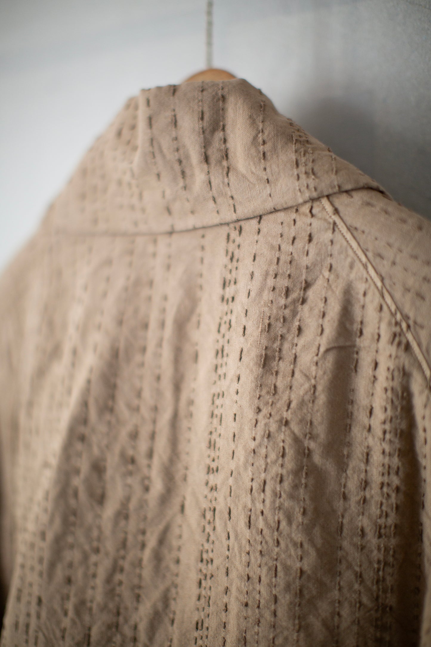 Walnut Sashiko-ori Haori