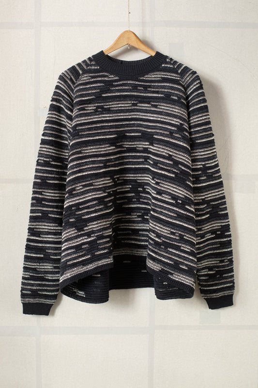 KNIT#64 LINEN COTTON YARN BLACK