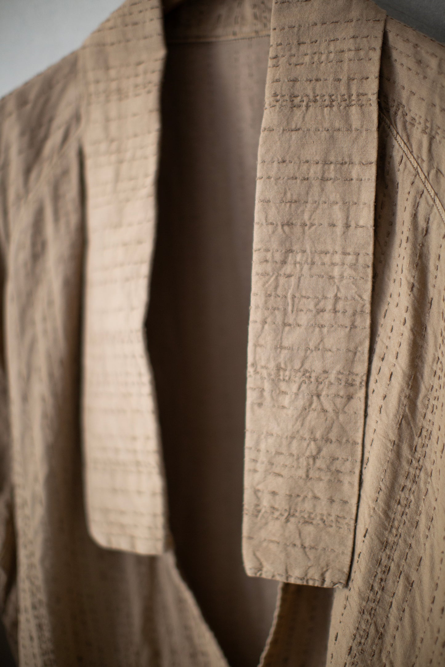 Walnut Sashiko-ori Haori