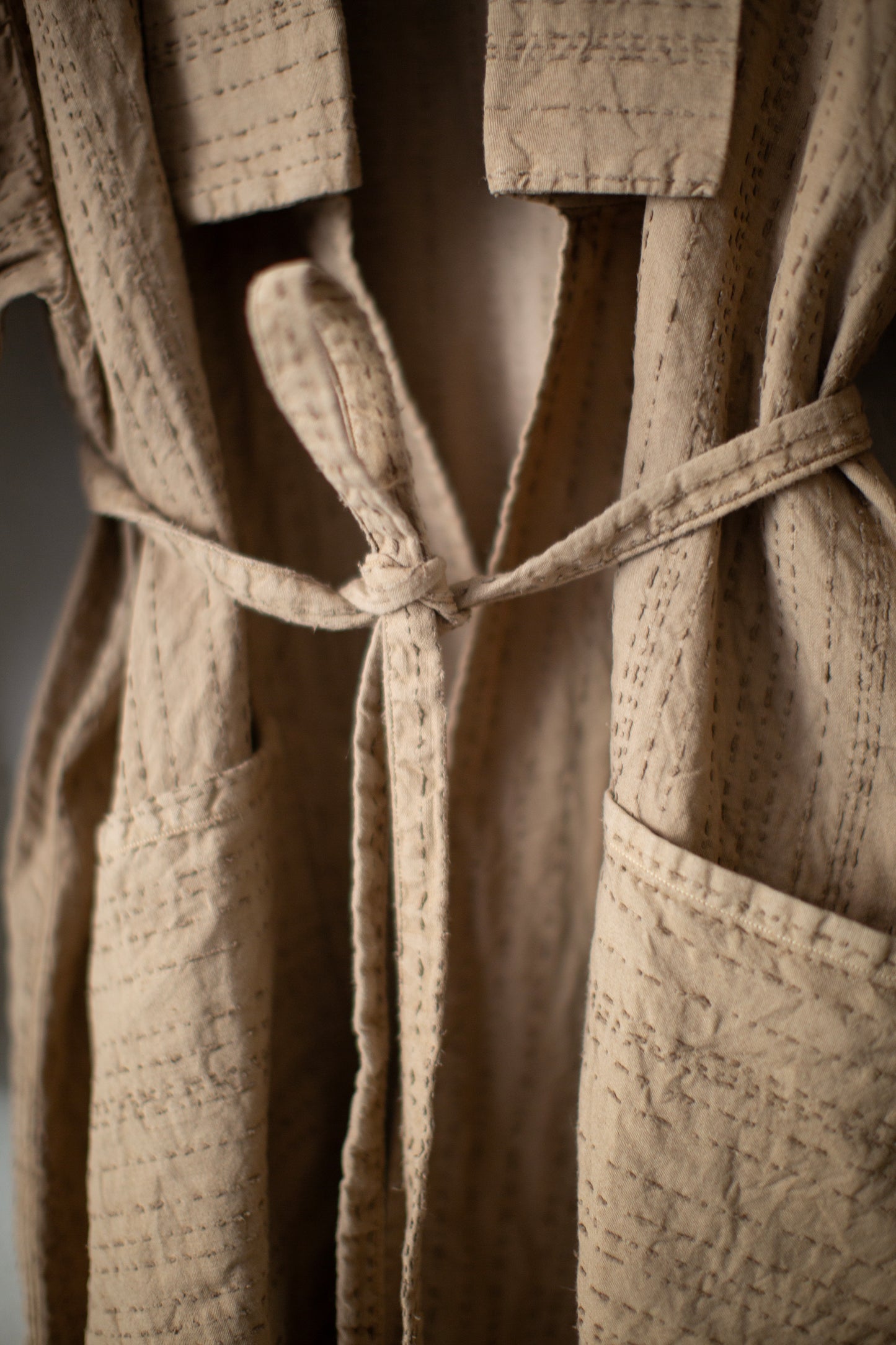 Walnut Sashiko-ori Haori