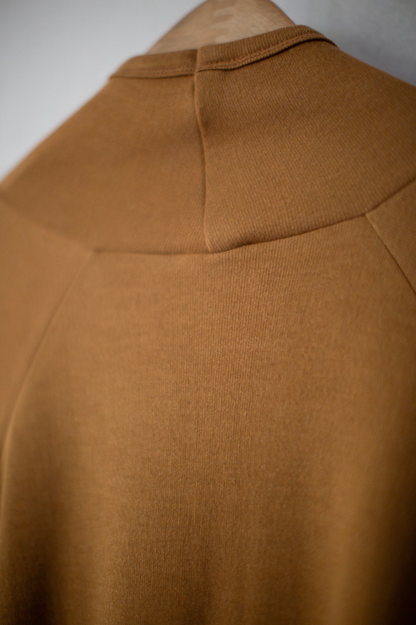 TEE#85 - OCHRE COTTON CASHMERE PANCAKE