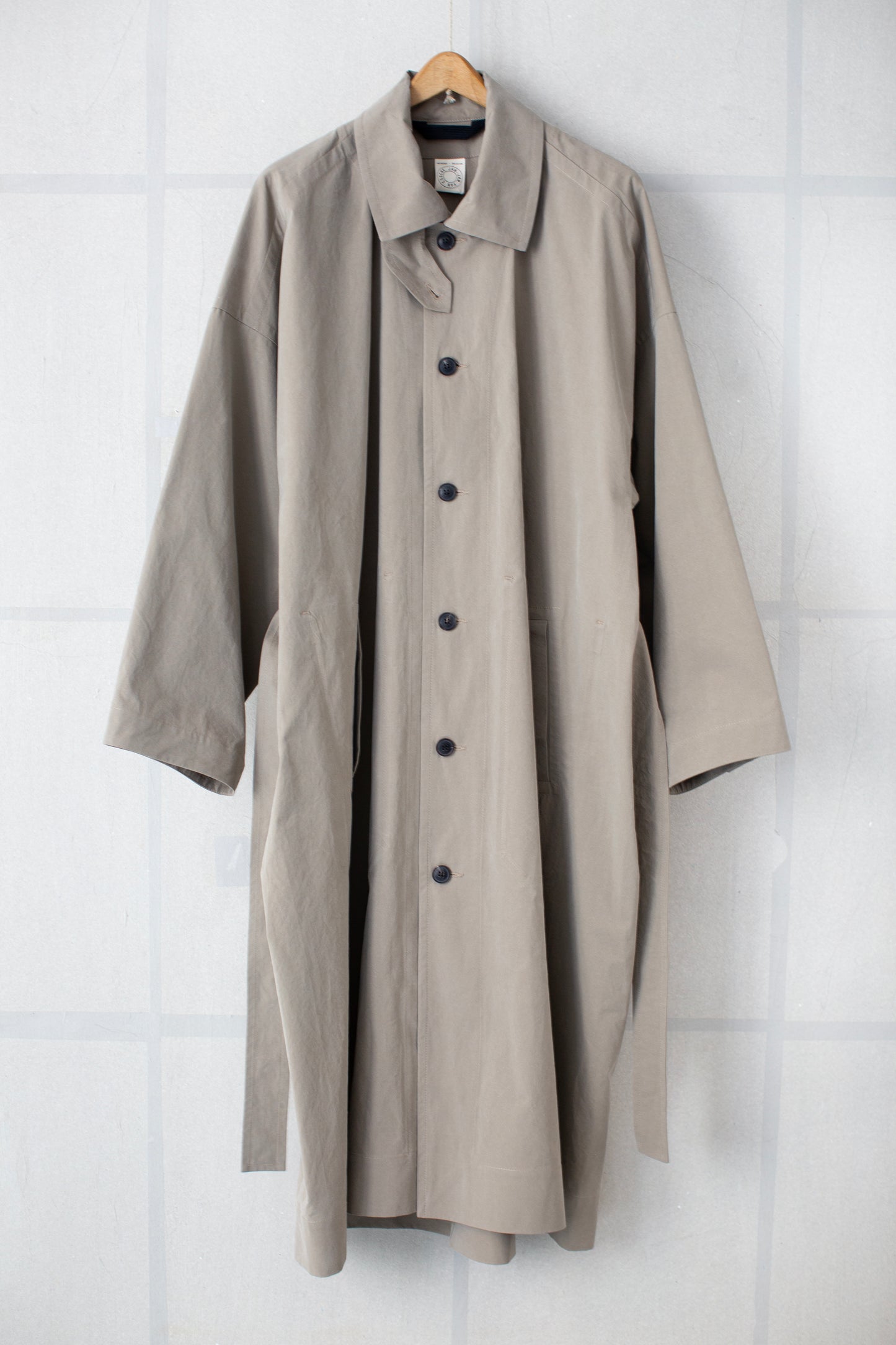 COAT#34 - TIME WASHED LIGHT STONE GREY
