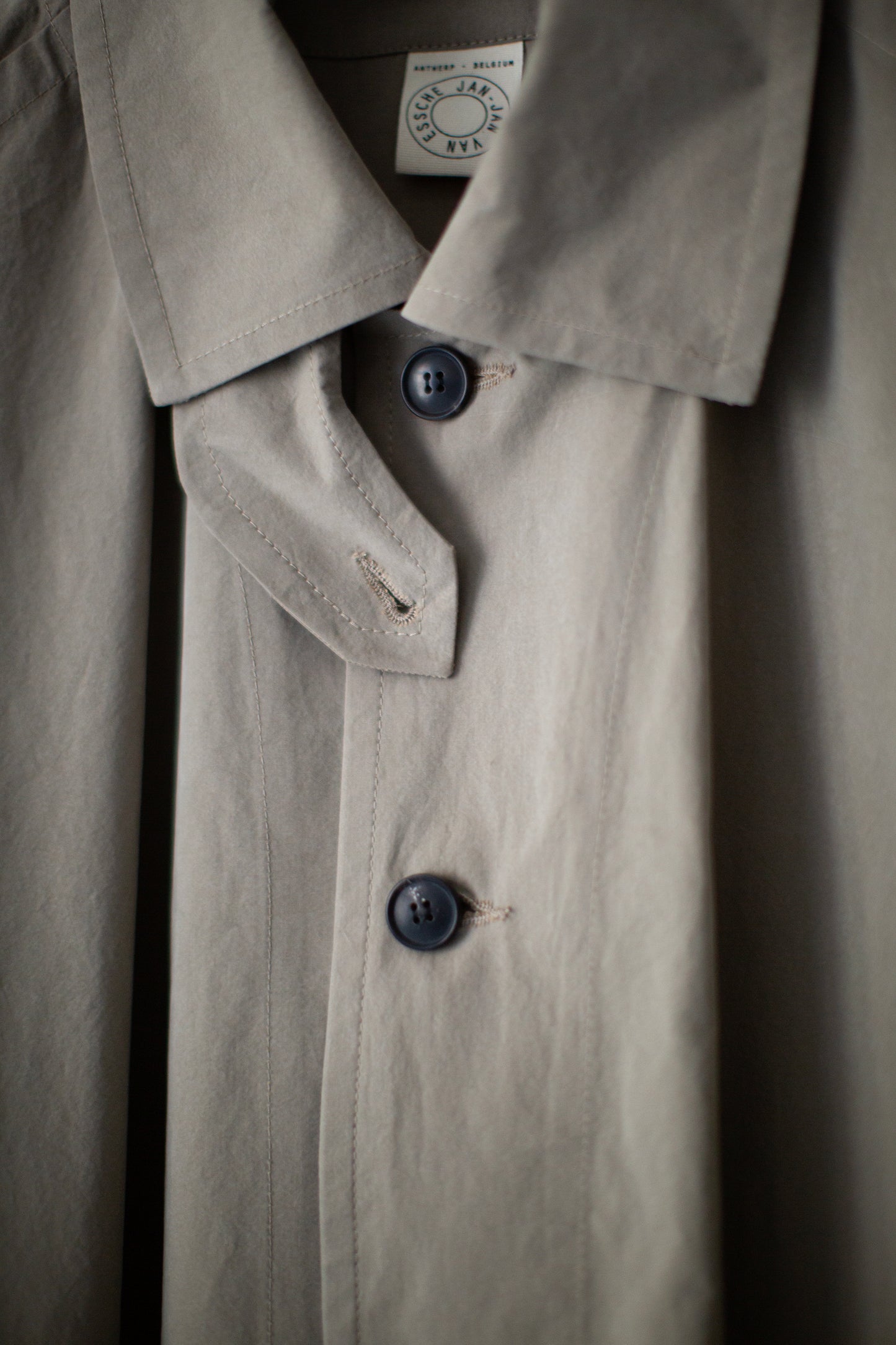 COAT#34 - TIME WASHED LIGHT STONE GREY