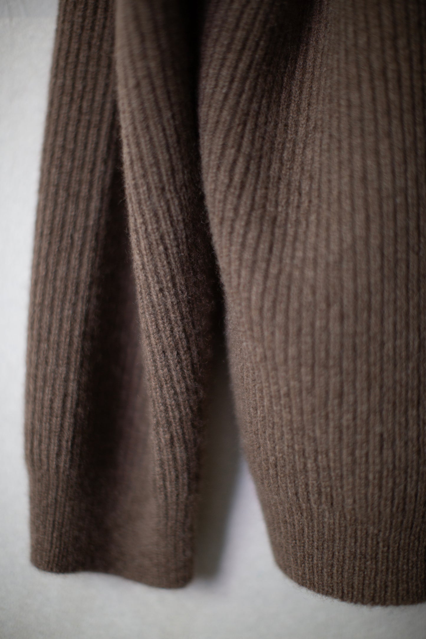 KNIT#79 - LIGHT BROWN YAK WOOL