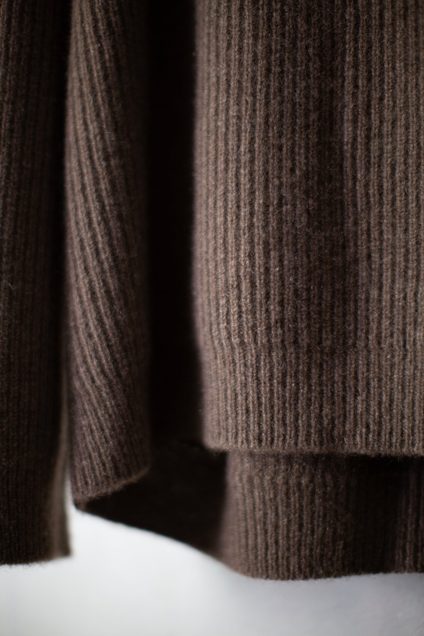 KNIT#79 - LIGHT BROWN YAK WOOL