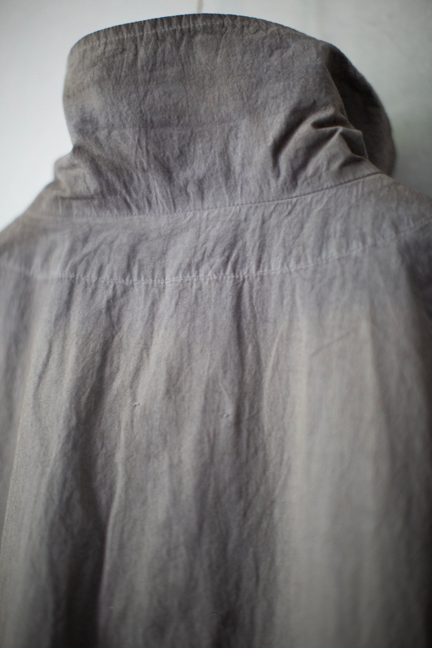 SHIRT#110 - KAKISHIBU x IRON COTTON WOOL DENSE SHIRTING