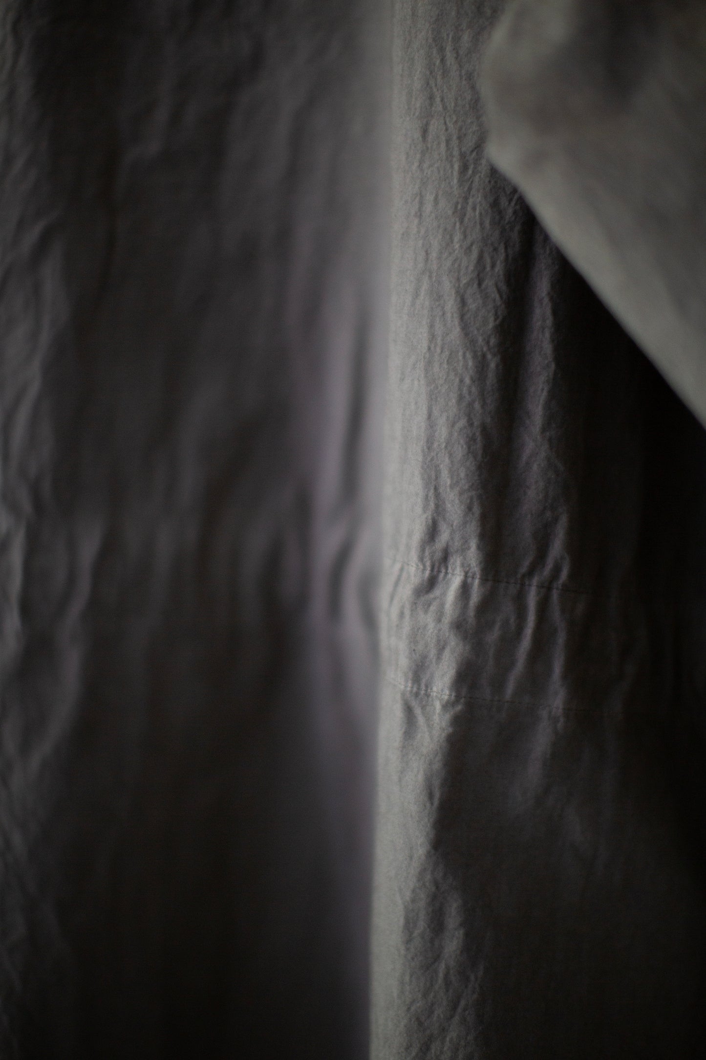 SHIRT#110 - KAKISHIBU x IRON COTTON WOOL DENSE SHIRTING
