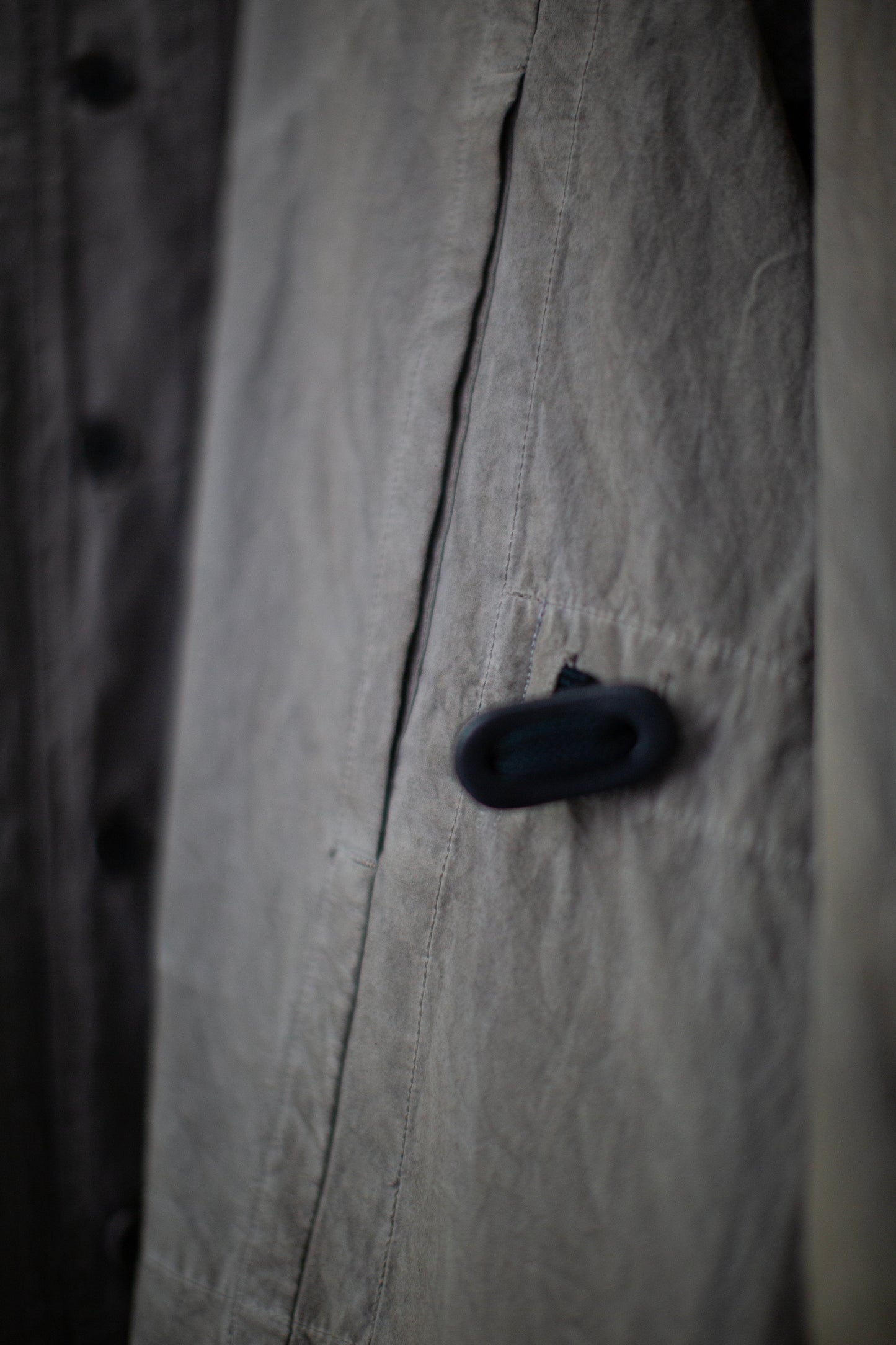 SHIRT#110 - KAKISHIBU x IRON COTTON WOOL DENSE SHIRTING