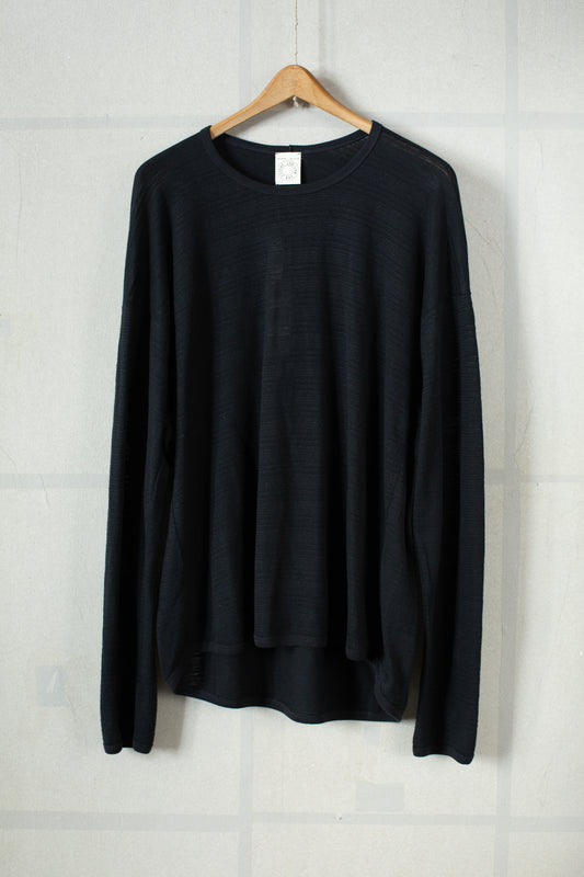 TEE#87 - RIPPLE JERSEY BLACK