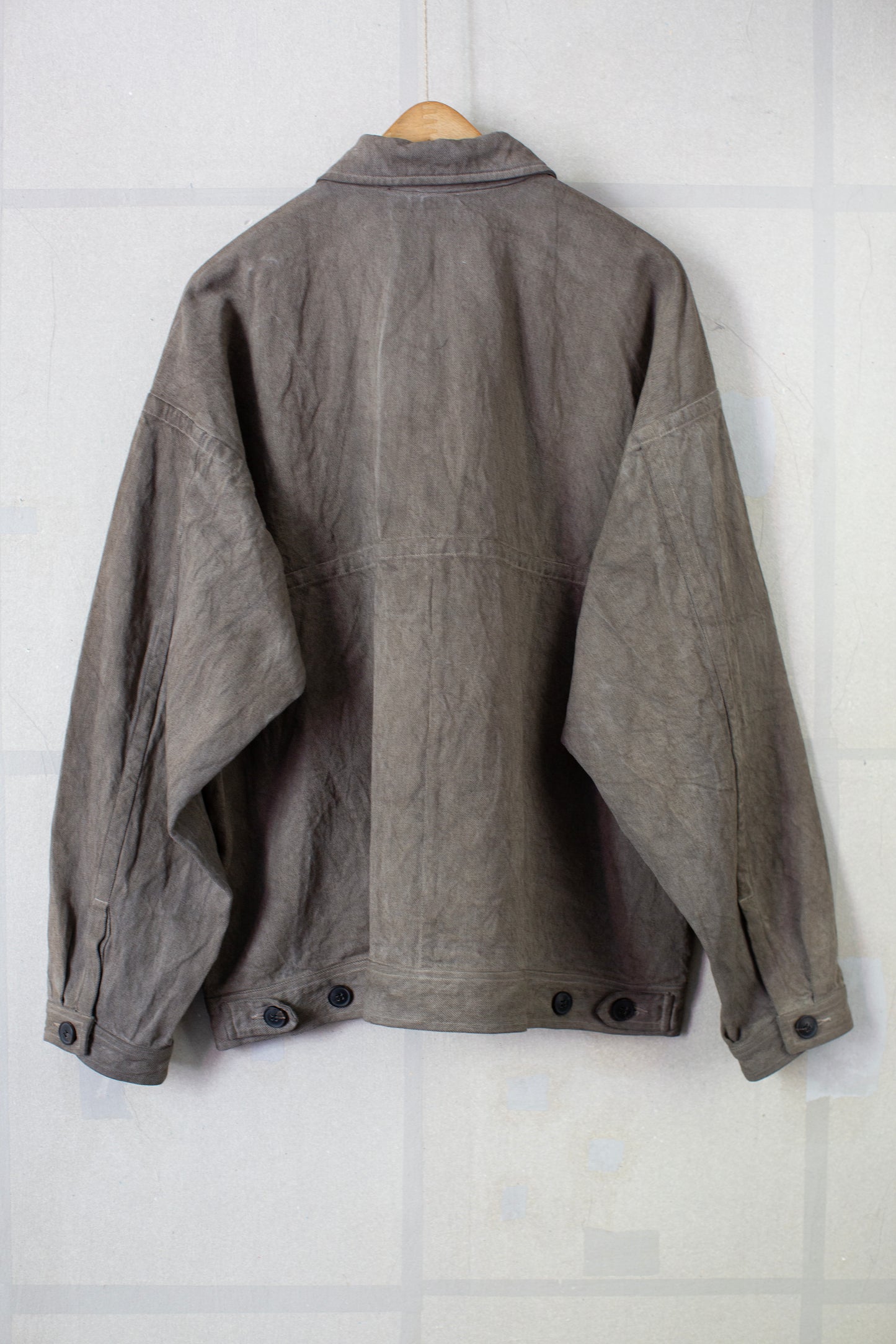JACKET#64 - KAKISHIBU x IRON HEMP COTTON BAMBOO TWILL