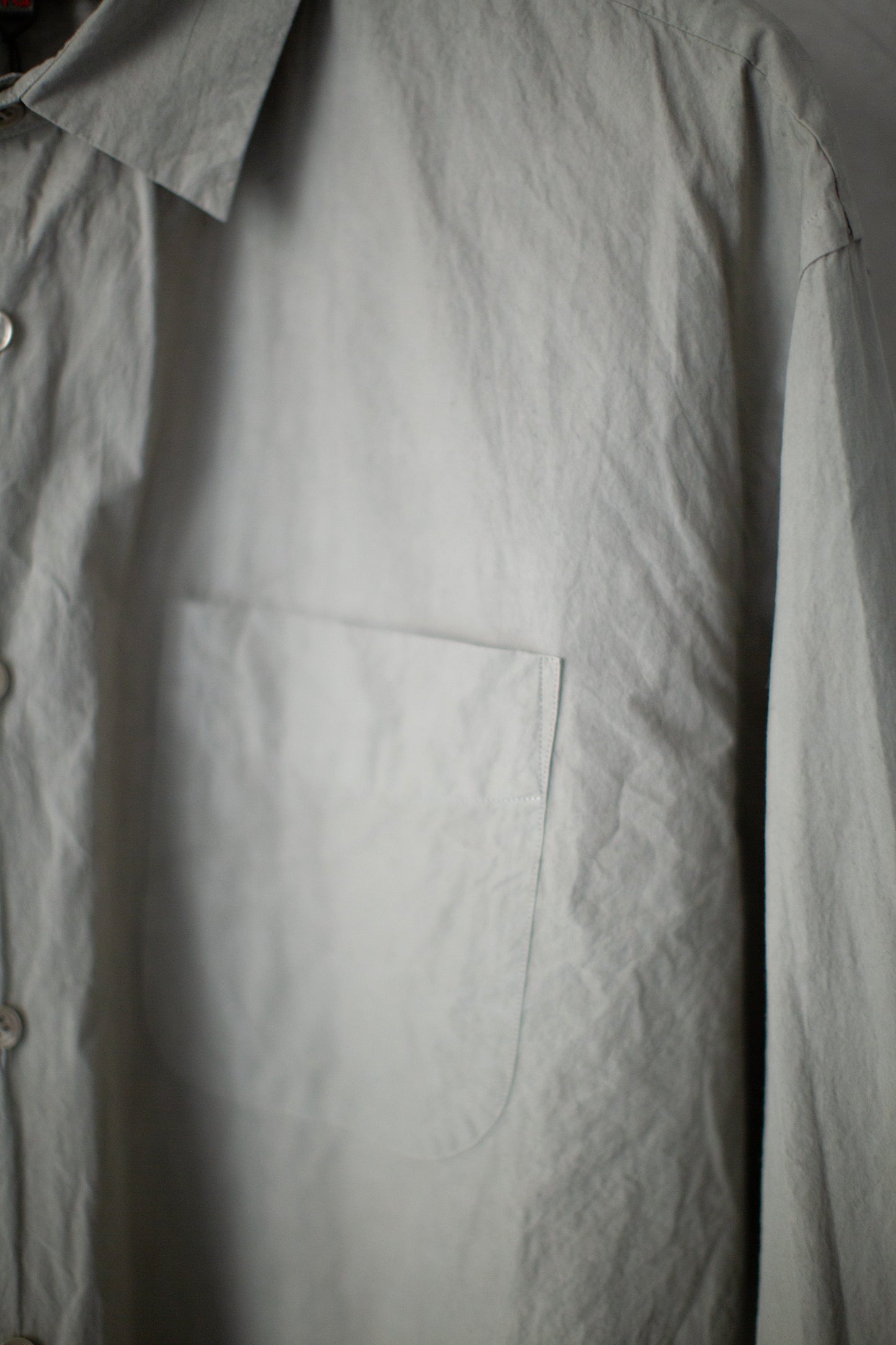 Regular Collar Shirt in Mugwort