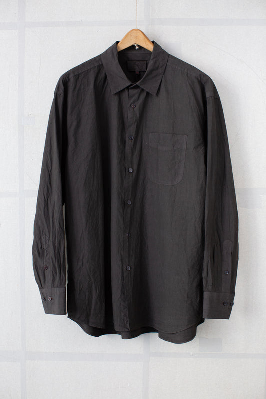 Regular Collar Shirt in Kakishibu