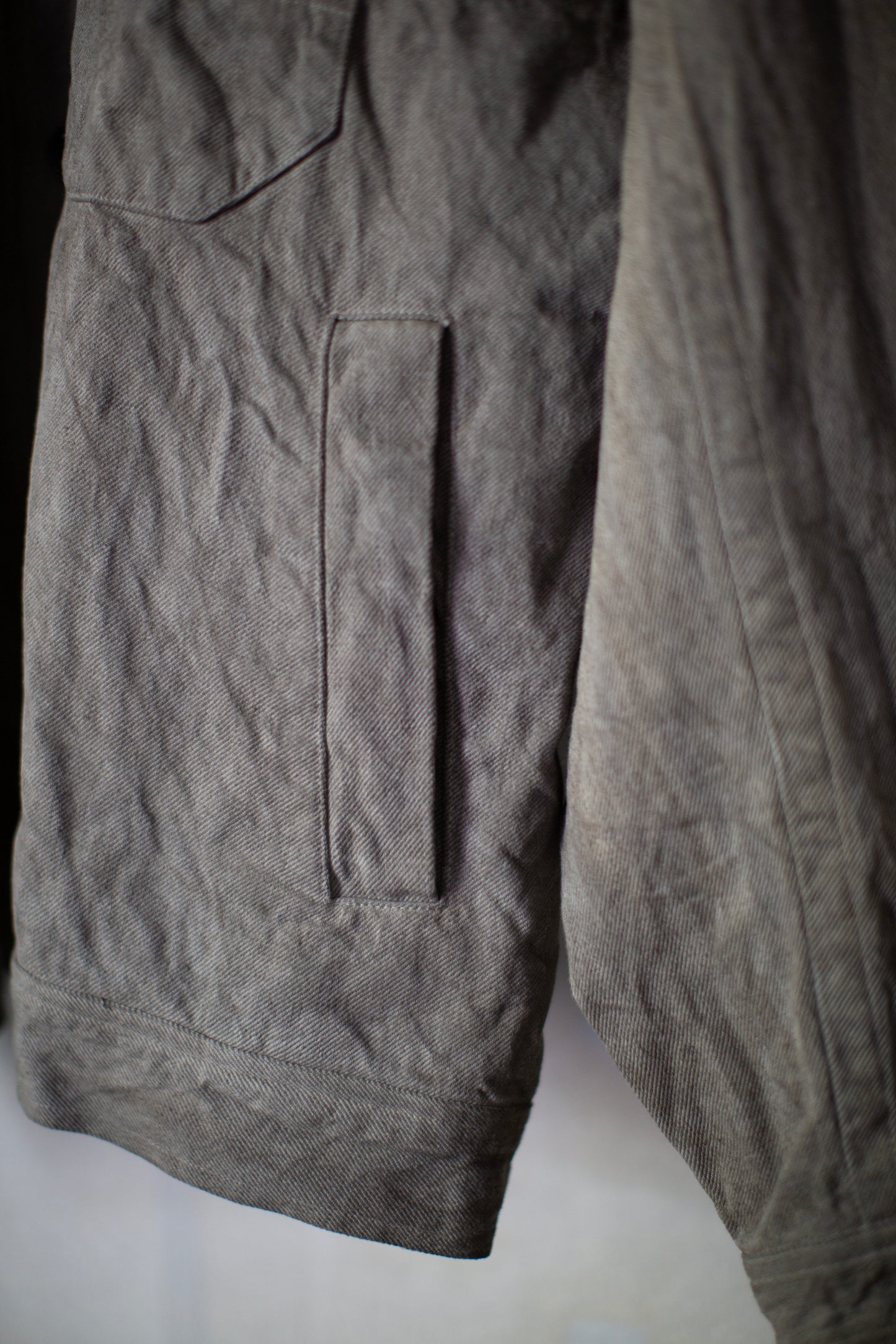 JACKET#64 - KAKISHIBU x IRON HEMP COTTON BAMBOO TWILL