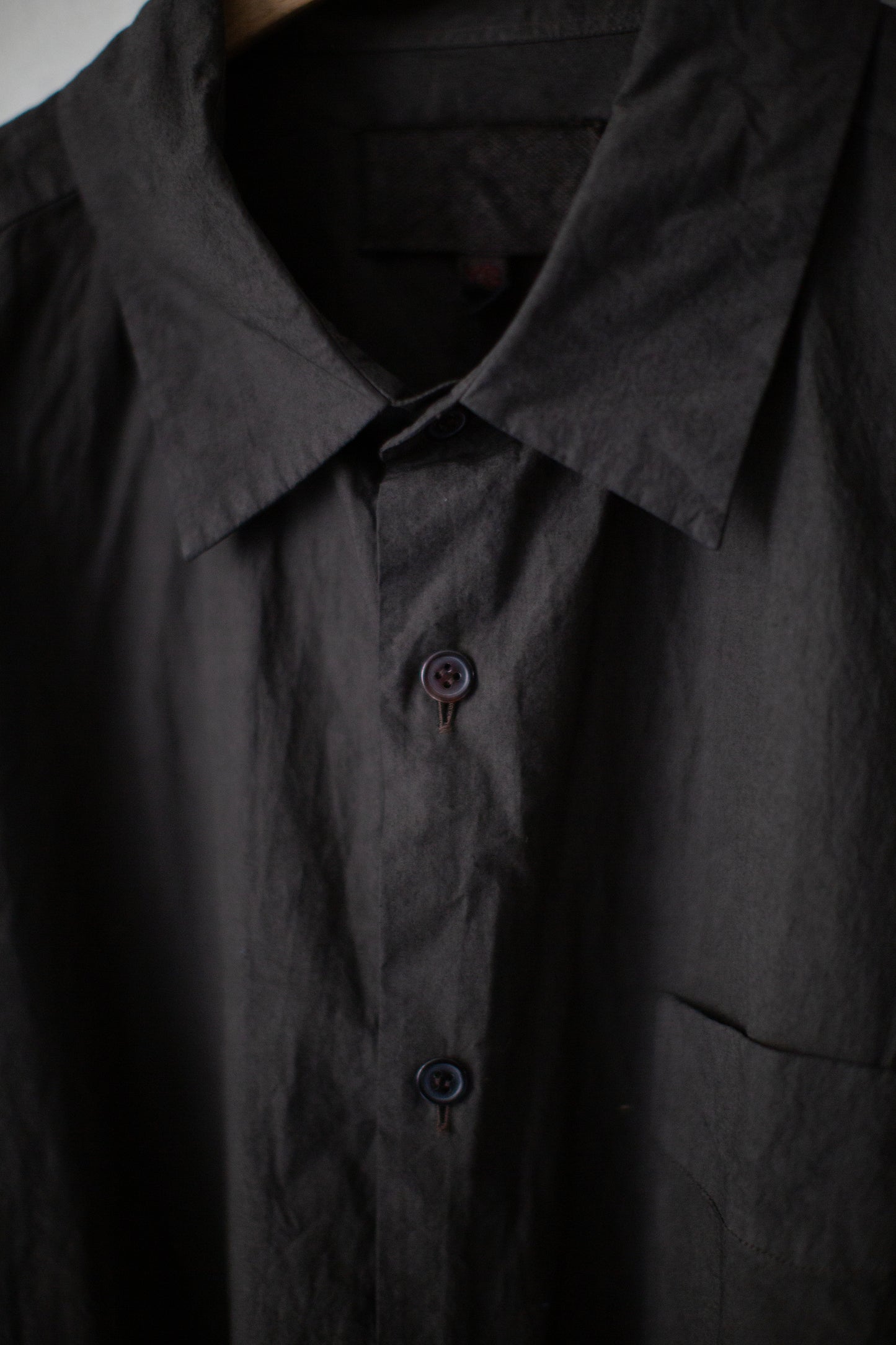 Regular Collar Shirt in Kakishibu
