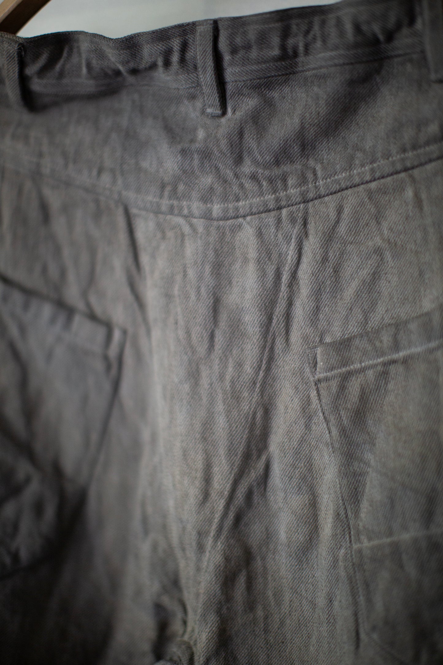 TROUSERS#90 - KAKISHIBU x IRON HEMP COTTON BAMBOO TWILL