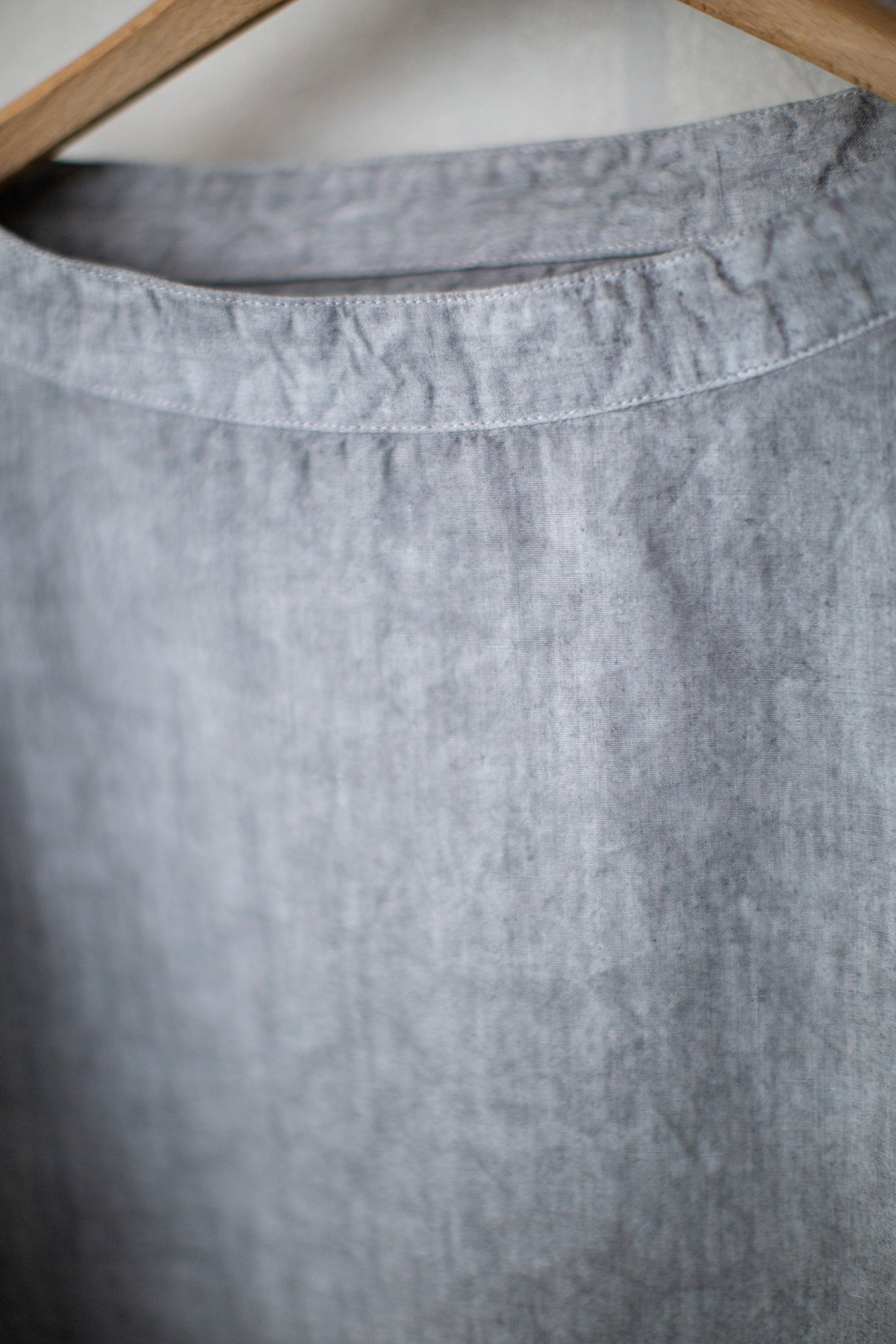 longsleeve pullover in pine soot high density hemp