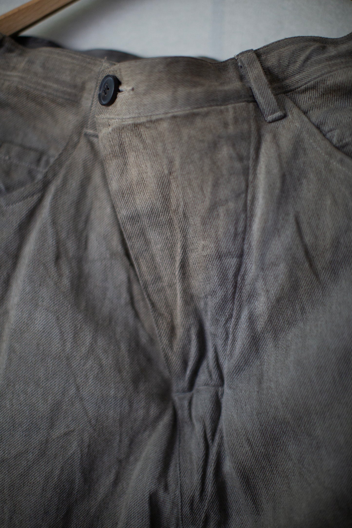 TROUSERS#90 - KAKISHIBU x IRON HEMP COTTON BAMBOO TWILL