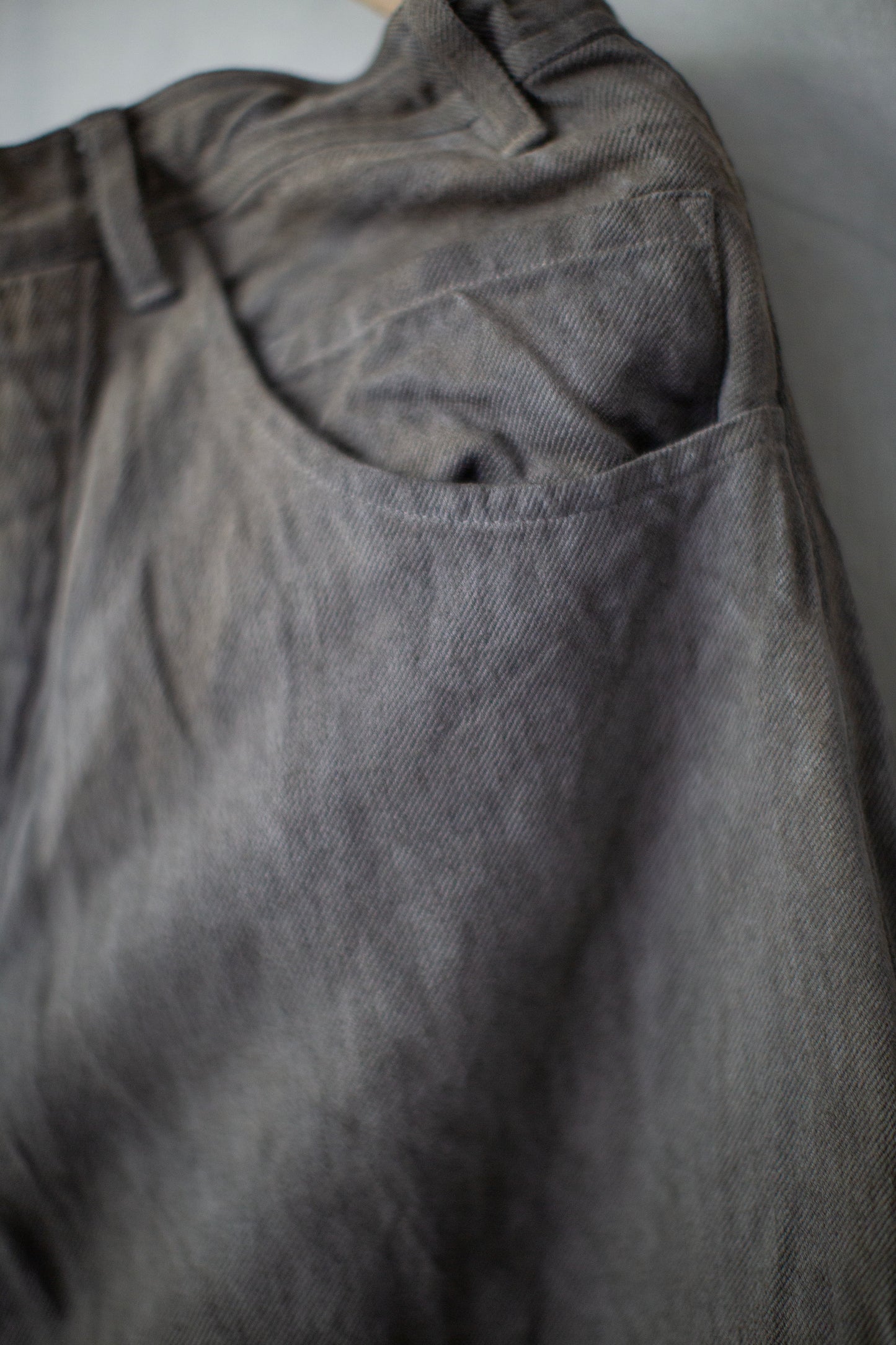 TROUSERS#90 - KAKISHIBU x IRON HEMP COTTON BAMBOO TWILL