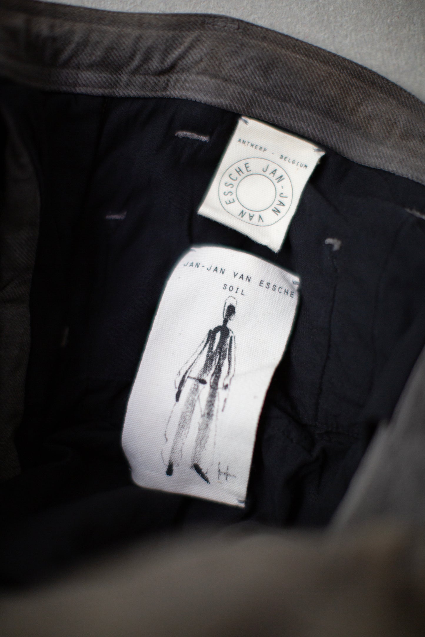 TROUSERS#90 - KAKISHIBU x IRON HEMP COTTON BAMBOO TWILL