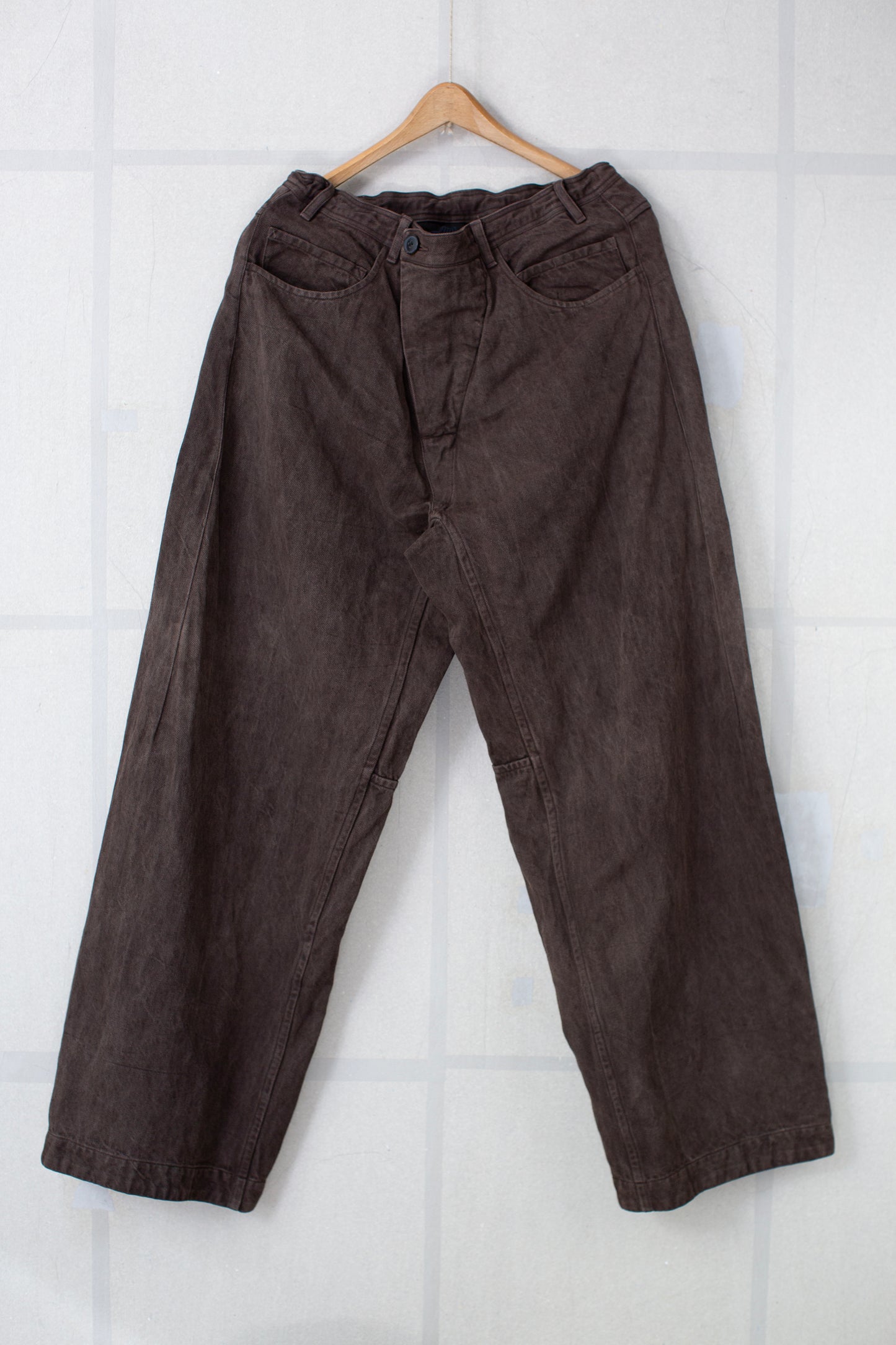 TROUSERS#90 - DORO ZOME HEMP COTTON BAMBOO TWILL