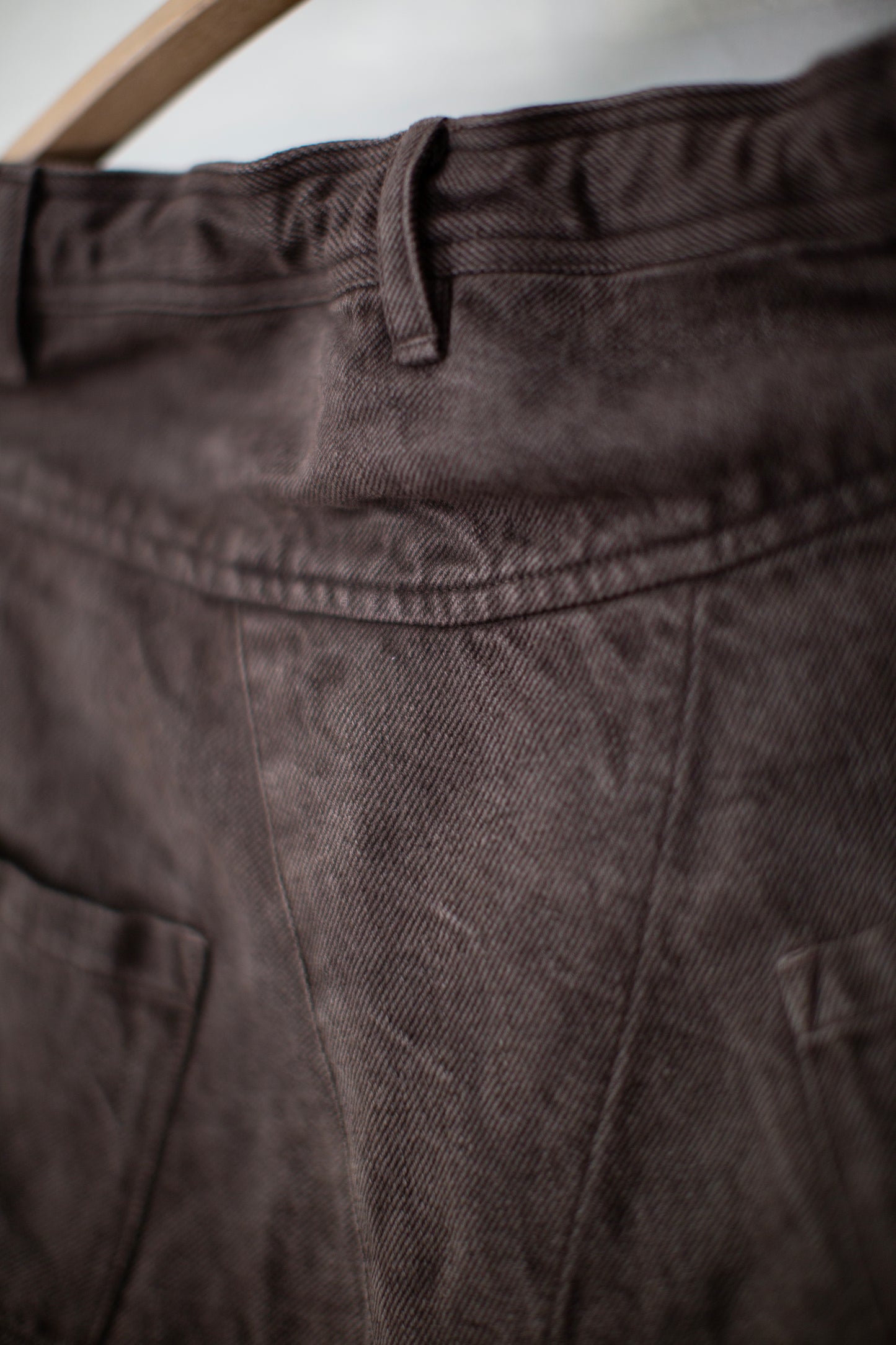 TROUSERS#90 - DORO ZOME HEMP COTTON BAMBOO TWILL