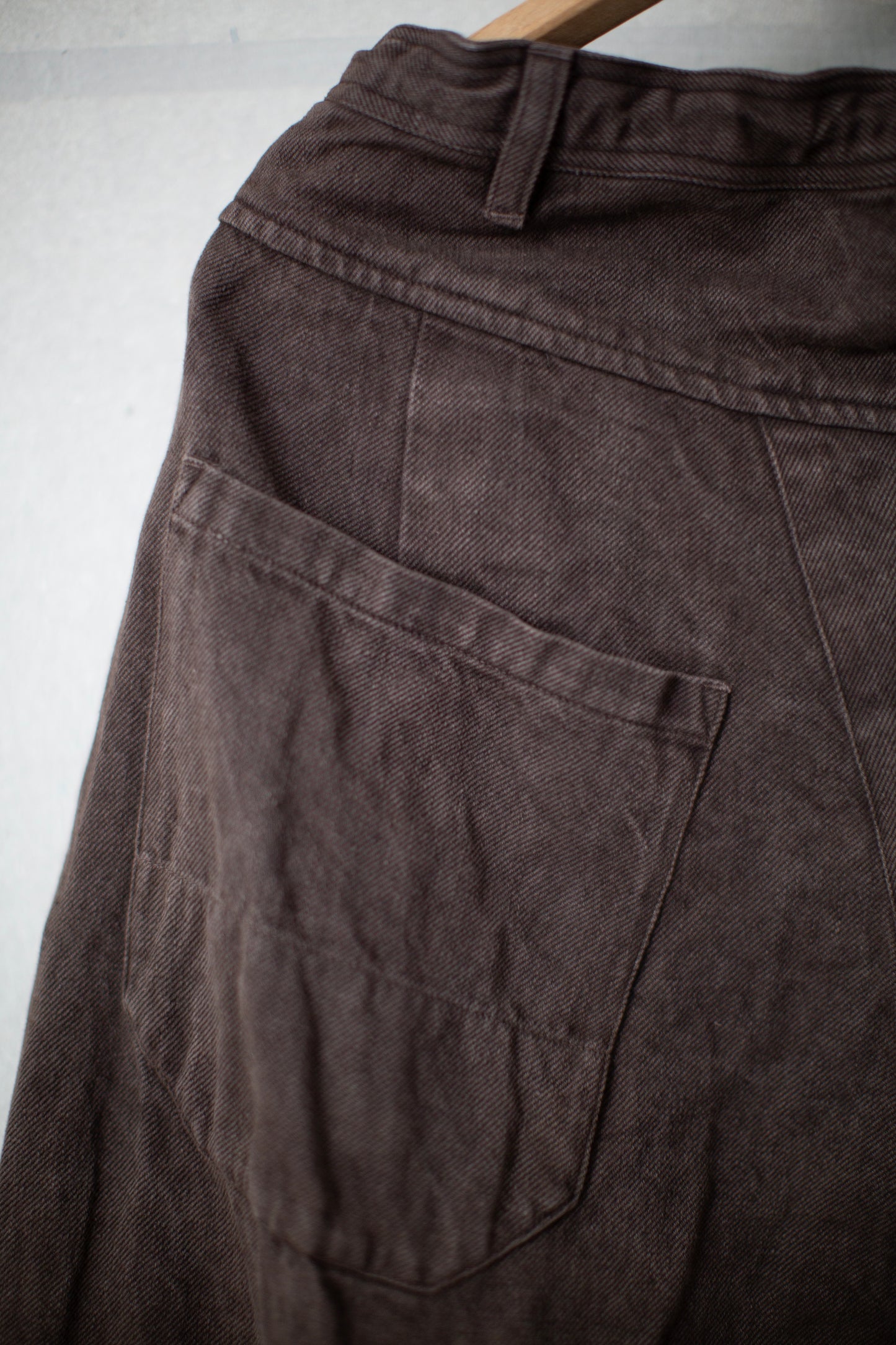 TROUSERS#90 - DORO ZOME HEMP COTTON BAMBOO TWILL