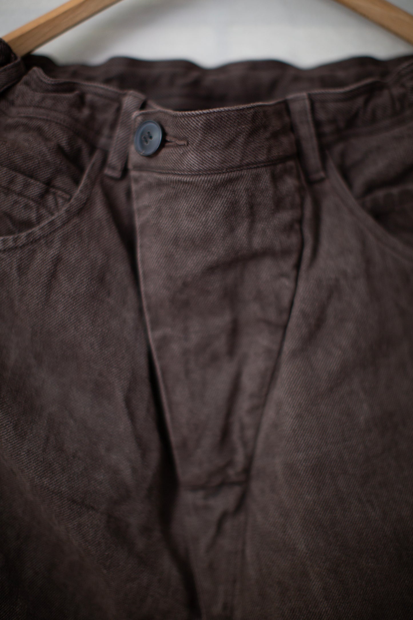 TROUSERS#90 - DORO ZOME HEMP COTTON BAMBOO TWILL