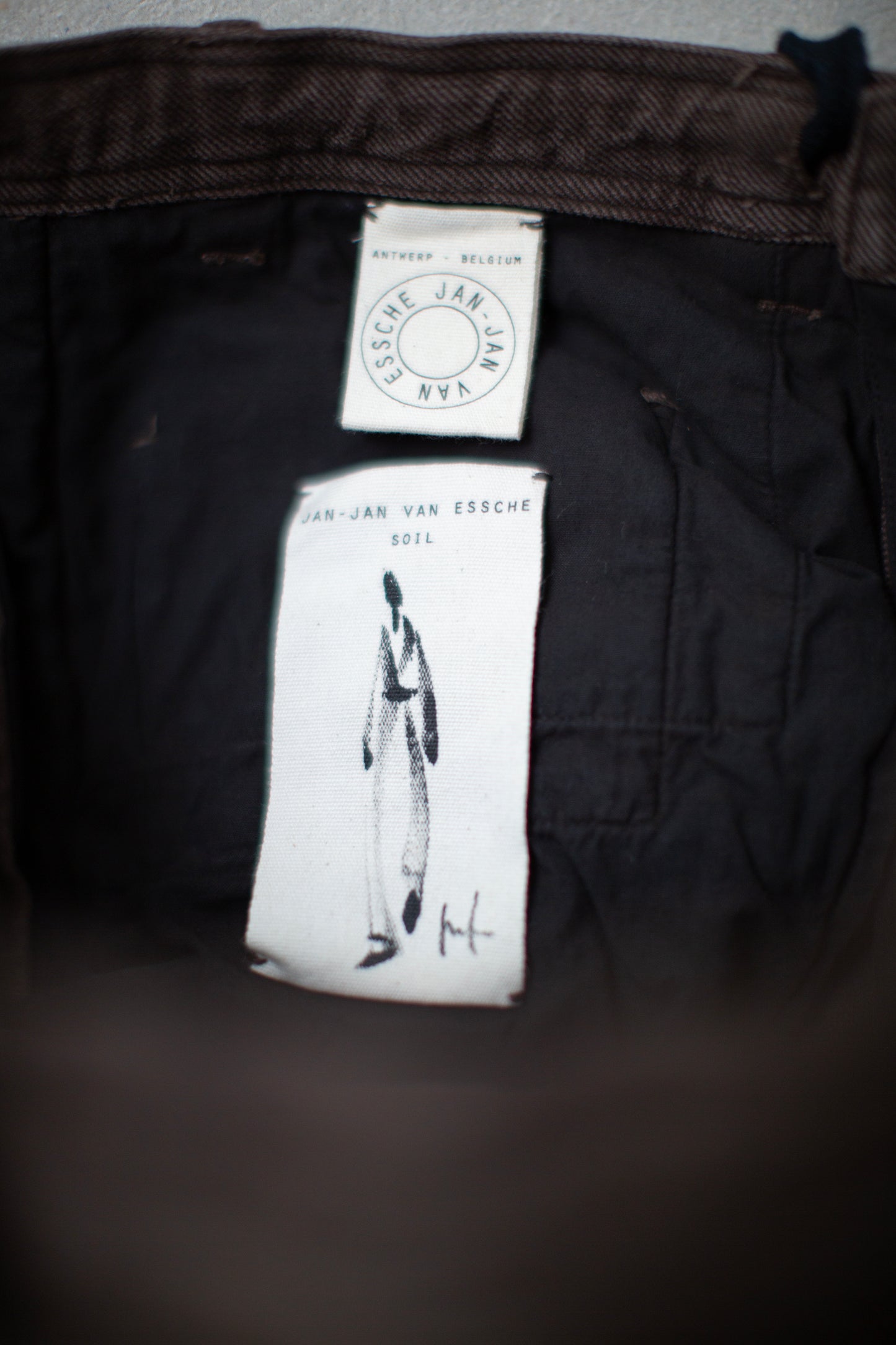 TROUSERS#90 - DORO ZOME HEMP COTTON BAMBOO TWILL