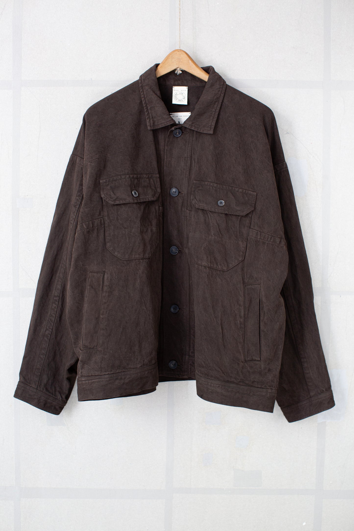 JACKET#64 - DORO ZOME HEMP COTTON BAMBOO TWILL