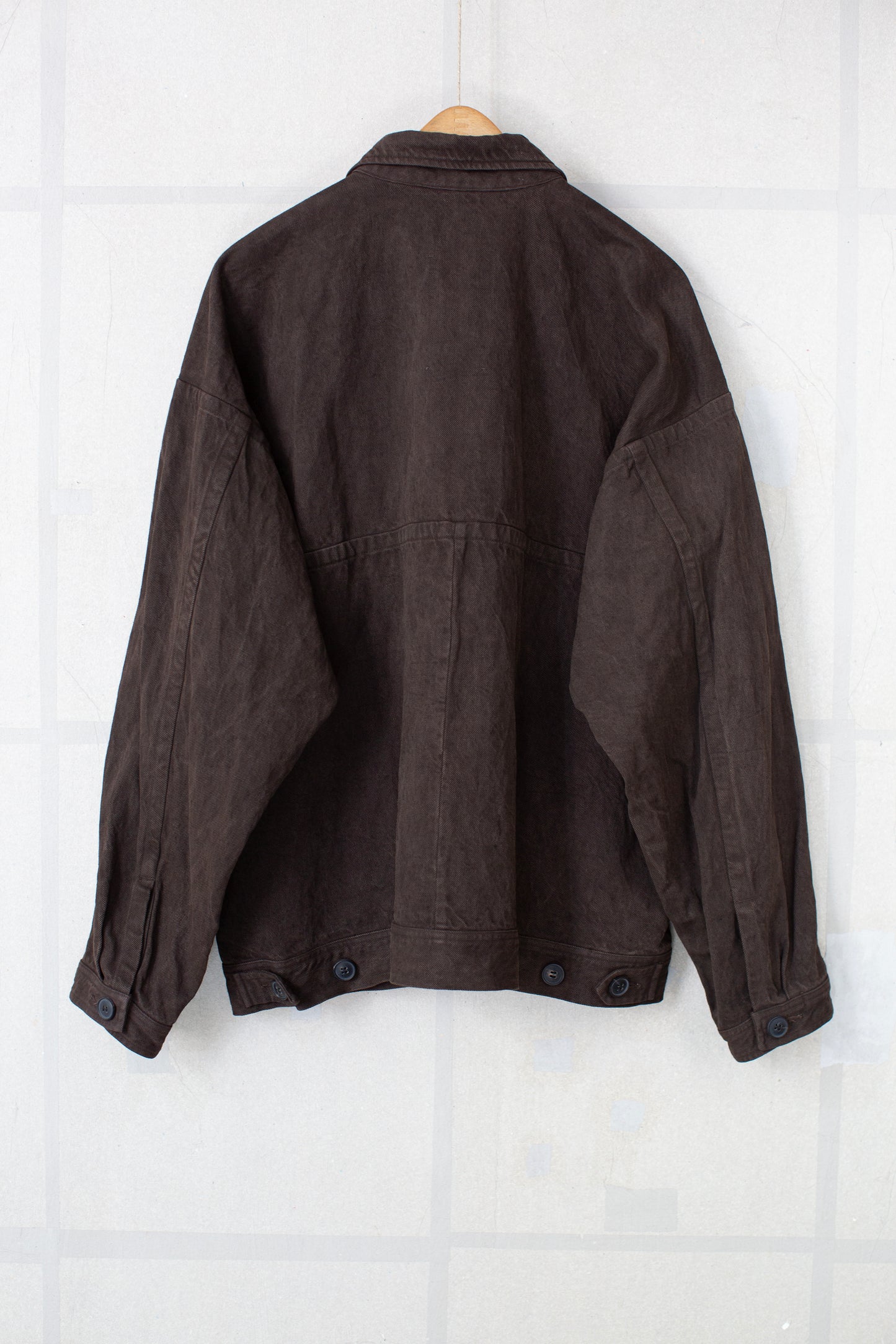 JACKET#64 - DORO ZOME HEMP COTTON BAMBOO TWILL