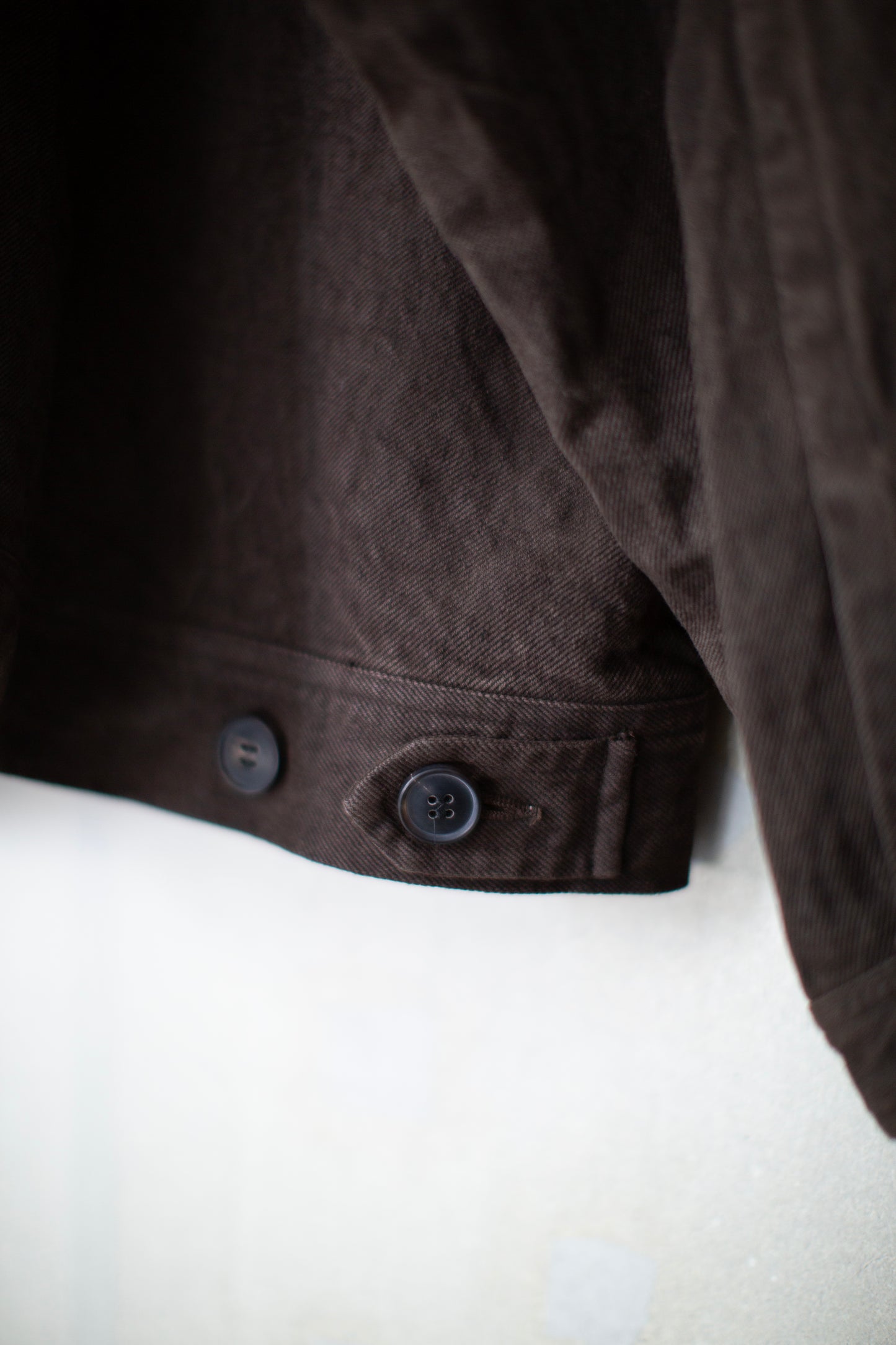 JACKET#64 - DORO ZOME HEMP COTTON BAMBOO TWILL