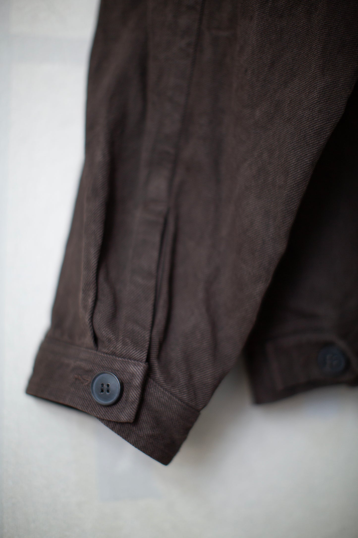 JACKET#64 - DORO ZOME HEMP COTTON BAMBOO TWILL