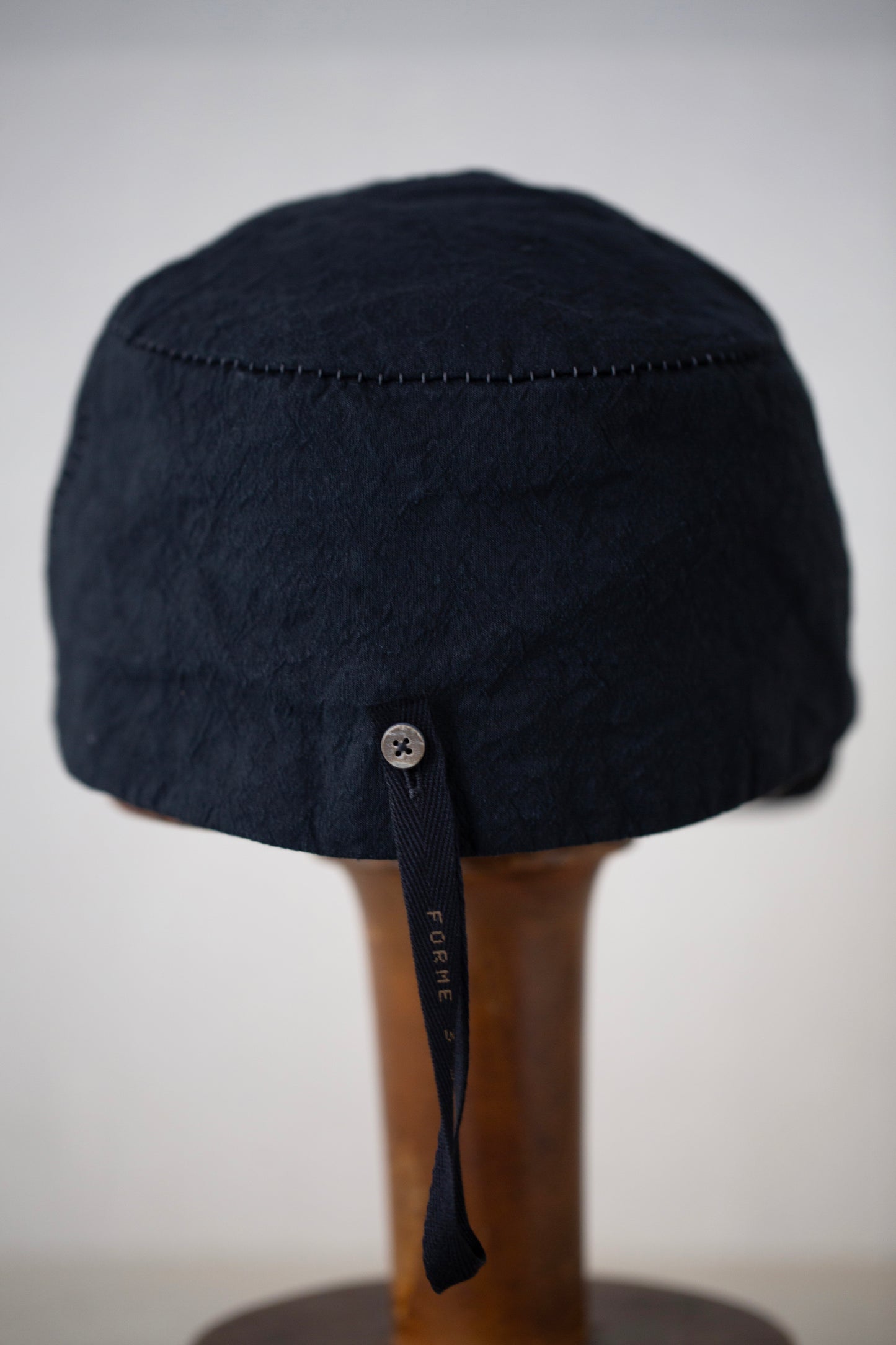 Black Field Cap
