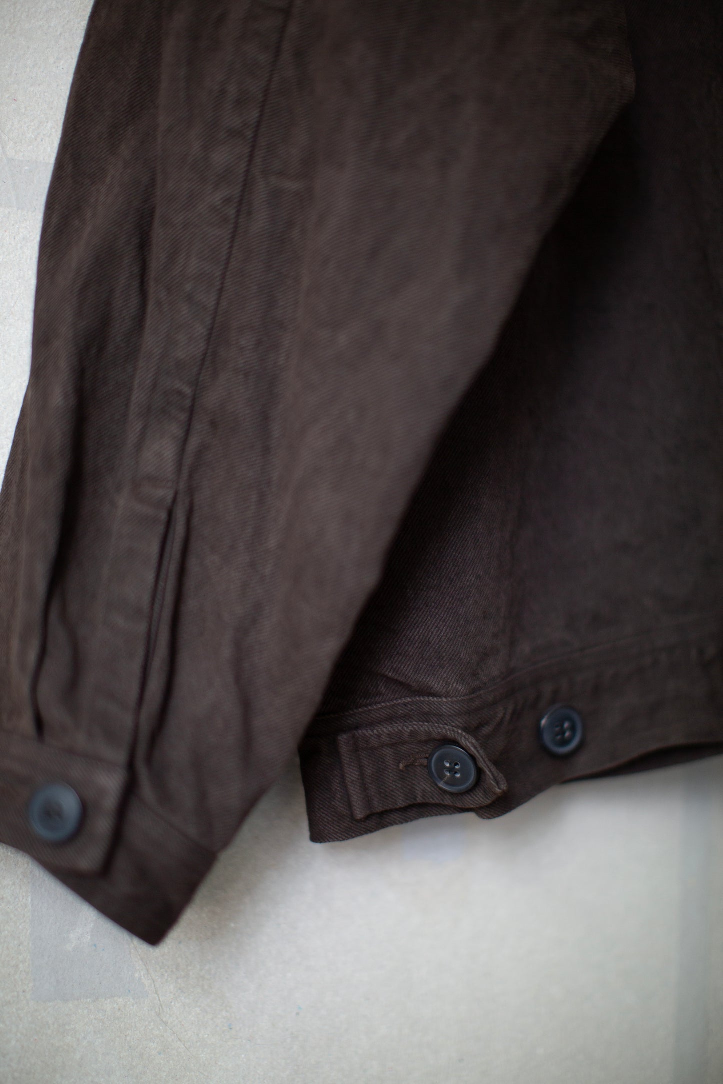 JACKET#64 - DORO ZOME HEMP COTTON BAMBOO TWILL