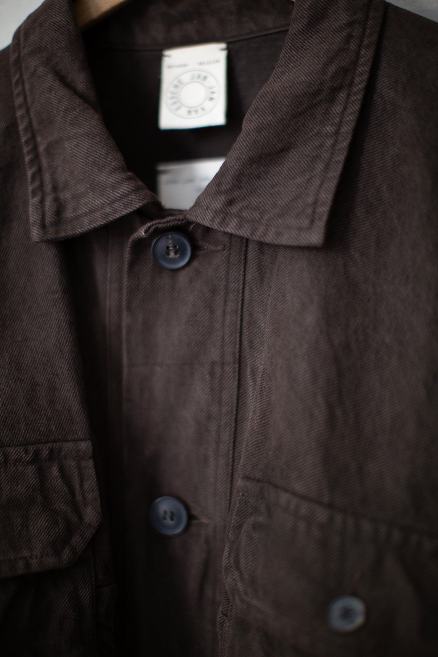 JACKET#64 - DORO ZOME HEMP COTTON BAMBOO TWILL